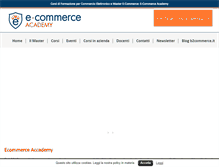 Tablet Screenshot of ecommerceacademy.it